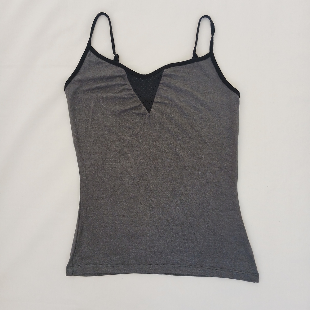 Buffalo David Bitton Gray Camisole with Black Accents
